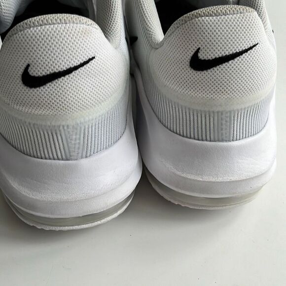 Nike Air Max Impact 4 White Black Pure Platinum Basketball Trainers Mens 12.5 main image 10